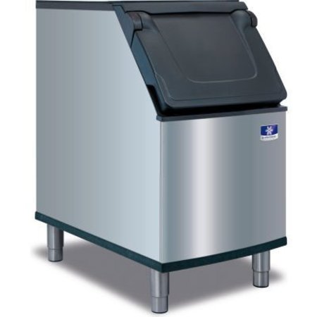 MANITOWOC ICE Ice Bin, 22" Wide, Stainless Steel Exterior, Top-Hinged Front Opening Access Door D320